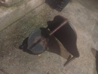Juego de 3 flaneras de hierro fundido