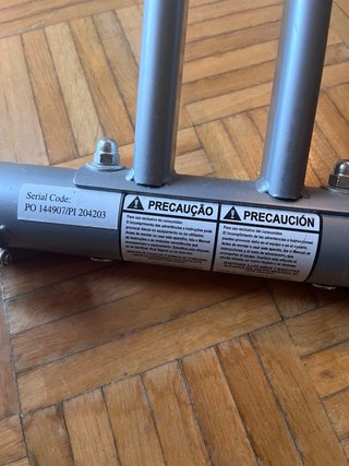 Bicicleta estática asiento XXL