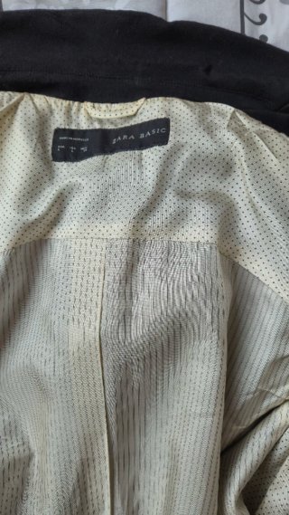 Chaqueta Zara Negra Mujer
