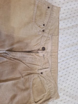 Pantalones Levi's de Pana Beige Talla L