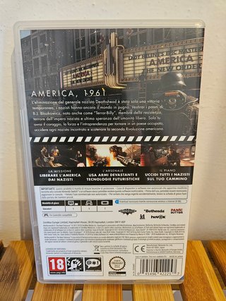 Wolfenstein 2 The New Colossus Nintendo Switch