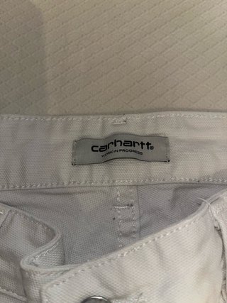 Pantalones Carhartt Blancos Mujer