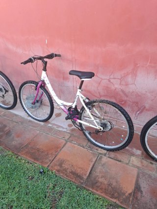3 Bicicletas de Montaña Plateada