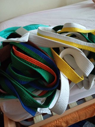 Cinturones Artes Marciales Judo Taekwondo