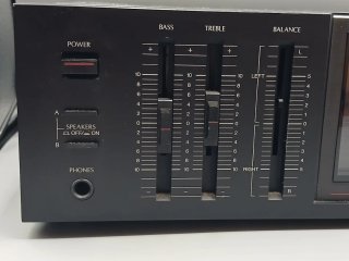 Amplificador Sansui A-500 Negro