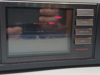 Amplificador Sansui A-500 Negro
