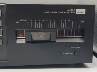 Amplificador Sansui A-500 Negro