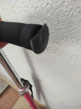 Patinete rosa FASCAL con correa