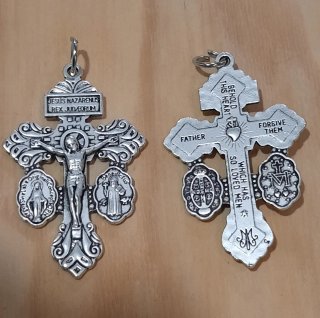 Cruz del Perdón Metal 5 cm