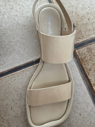 Sandalias Homers Beige Mujer