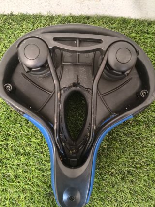 Sillín Ergonómico Rogtyo Negro/Azul