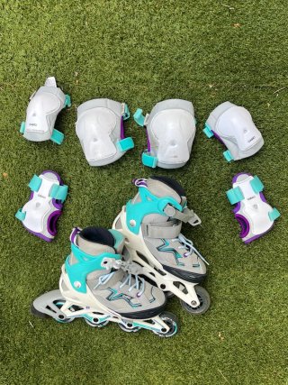 Patines en línea T 32/35 con bolsa
