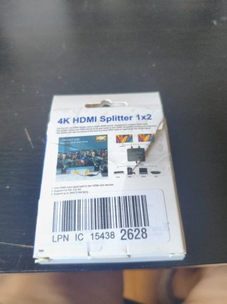 Divisor HDMI 1x2 4K Global Tech
