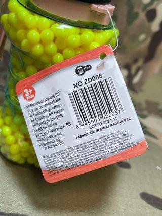 Botes de bolas 6mm Grado Speciale