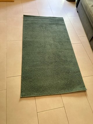Alfombra SPORUP verde 80x150 cm
