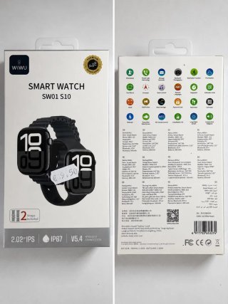 Smartwatch WIWU SW01 S10 Negro Sin Abrir