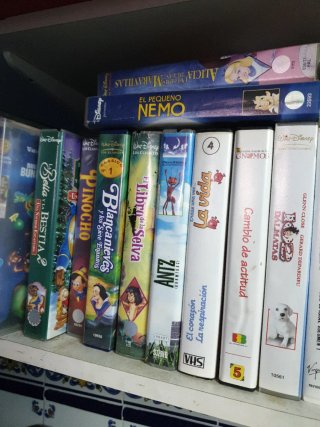 Lote 20 Películas VHS Infantiles Variadas