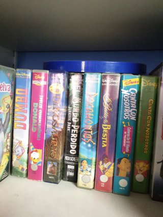 Lote 20 Películas VHS Infantiles Variadas