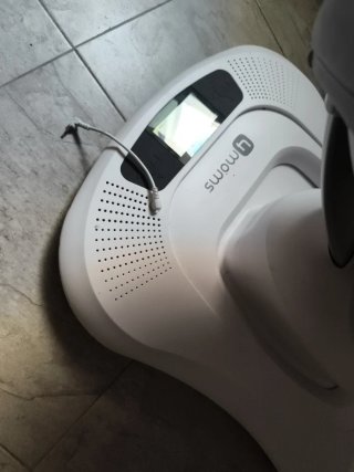 Hamaca bebé 4moms gris automática
