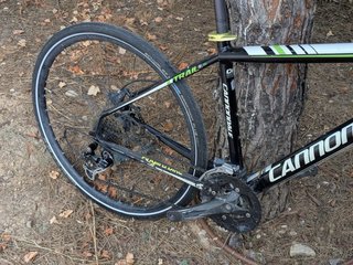 Cannondale SL4 M - Bici MTB convertida a carretera