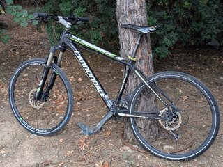 Cannondale SL4 M - Bici MTB convertida a carretera