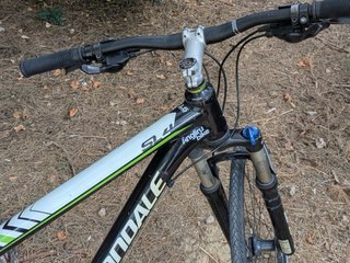 Cannondale SL4 M - Bici MTB convertida a carretera