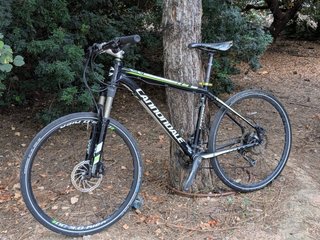 Cannondale SL4 M - Bici MTB convertida a carretera