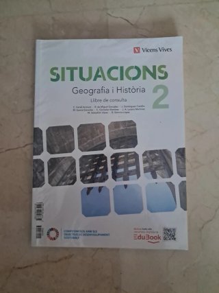 Situacions 2. Geografia i Història Llibre de co...