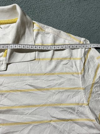 Polo Adidas Climacool Talla XL Rayas Amarillas