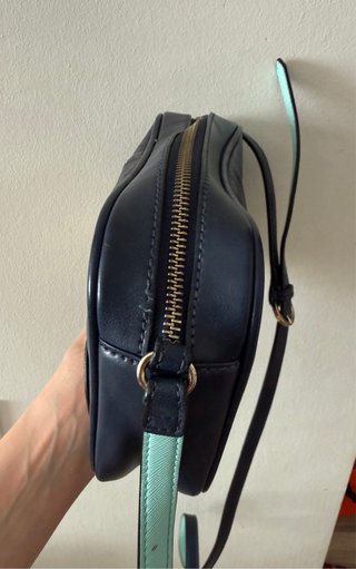 Bolso bandolera Tous azul y verde agua