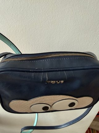 Bolso bandolera Tous azul y verde agua