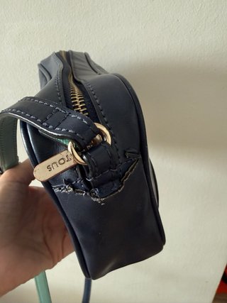 Bolso bandolera Tous azul y verde agua