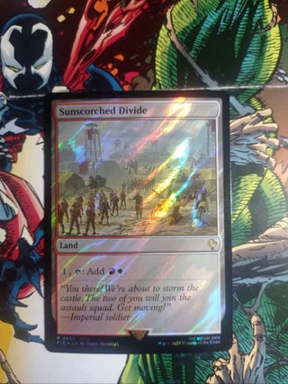 Magic The Gathering Sunscorched Divide Foil