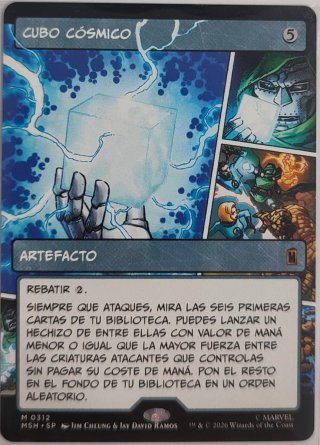 Carta Magic Cubo Cósmico (Artefacto)