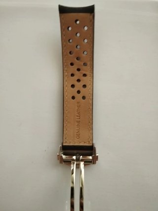 Correa Piel TAG HEUER CARRERA Hebilla Acero