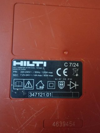 Cargador Hilti C7/24