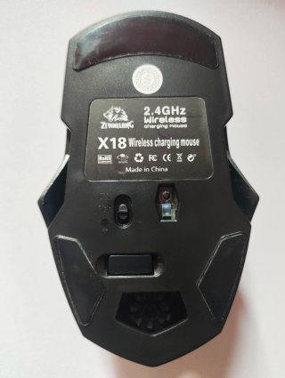 Mouse Gaming Wireless Silenzioso