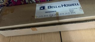Pantalla de proyección con trípode 125x125 nuevo