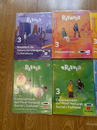 Revuela primaria tercero matematicas, cono varios