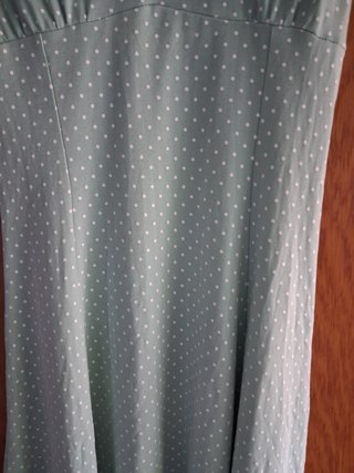 Vestido corto Hell Bunny color verde con flamencos