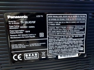 TV LCD Panasonic TX-32LXD70F