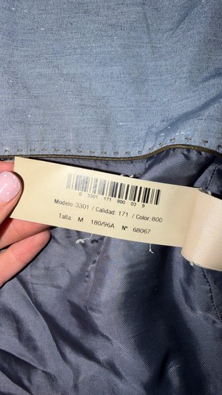 Chaqueta Piel Ovina Massimo Dutti Talla M