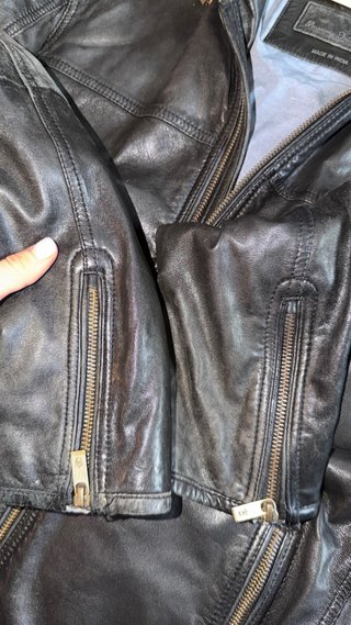 Chaqueta Piel Ovina Massimo Dutti Talla M