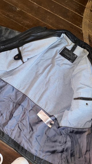 Chaqueta Piel Ovina Massimo Dutti Talla M