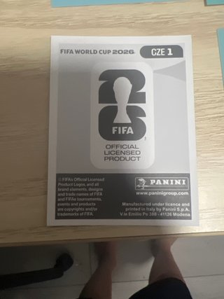 Cromos Panini Mundial 2026 Sueltos