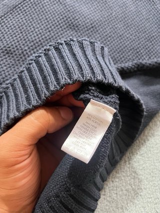 Jersey Calvin Klein Negro Media Cremallera