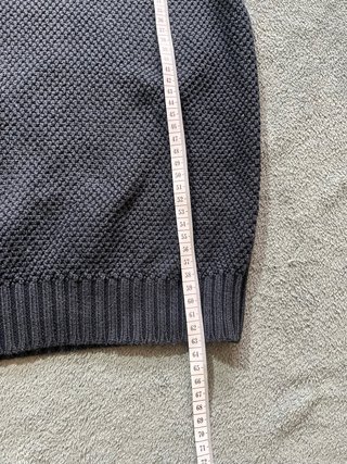 Jersey Calvin Klein Negro Media Cremallera