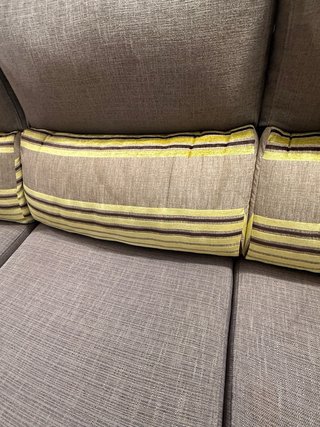 Sofá Chaise Longue 3-4 plazas de tela