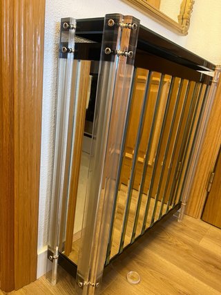 Cubre radiador espejo aluminio metacrilato
