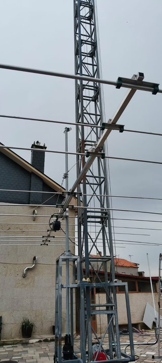 Antena Yagi 11 elementos 10-15-20